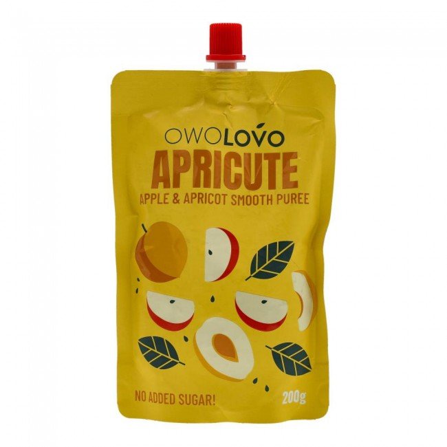 Owolovo gyümölcspüré alma-sárgabarack 200g