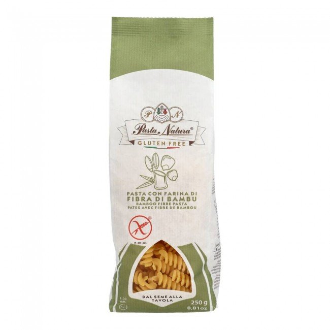 Pasta natura bambuszrost tészta fusilli 250g Pasta natura bambuszrost tészta fusilli 250g