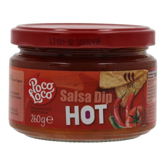 Poco loco salsa szósz hot 260g