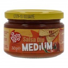 Poco loco salsa szósz medium 260g