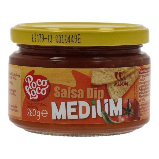 Poco loco salsa szósz medium 260g