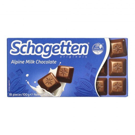 Schogetten tejcsokoládé 100g