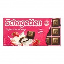 Schogetten tejcsokoládé epres-joghurt 100g