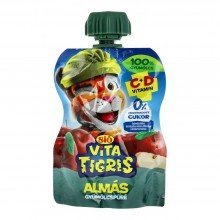 Sió vitatigris gyümölcspüré alma 100% 90g