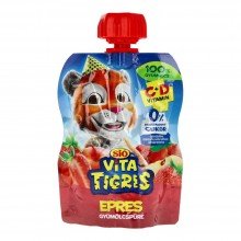 Sió vitatigris gyümölcspüré eper 100% 90g
