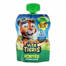 Sió vitatigris gyümölcspüré körte 100% 90g