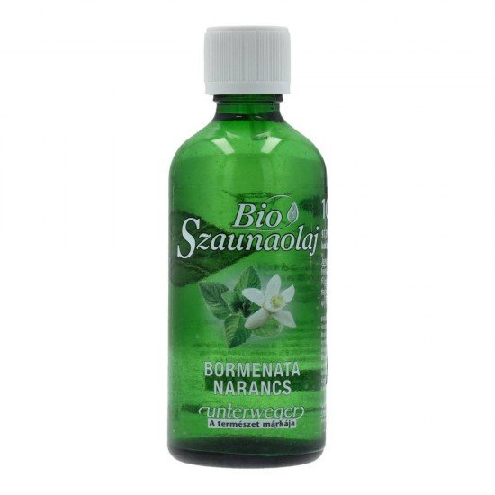 Unterweger bio szauna olaj borsmenta-narancs 100ml