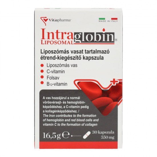 Vigapharma intraglobin liposzomás 30db