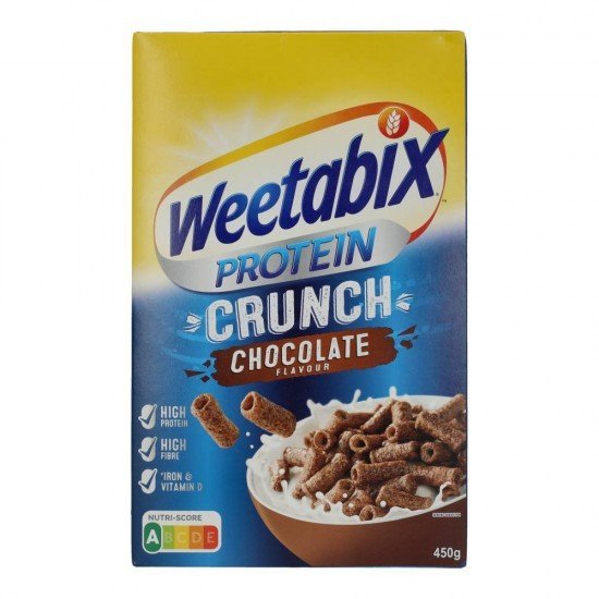 Weetabix protein crunch csokoládés 450g