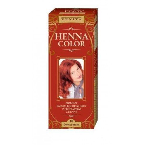 Henna color krémhajfesték nr 10 gránátalma 75ml