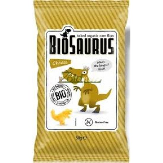 Biopont biosaurus kukoricasnack sajtos 50g 