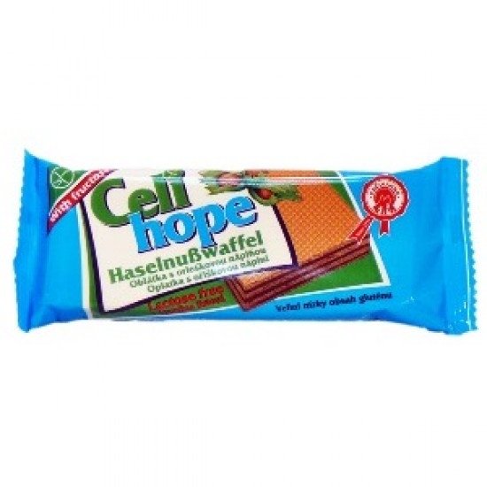 Celihope gluténmentes mogyorós ostya fruktóz 35g Celihope gluténmentes mogyorós ostya fruktóz 35g