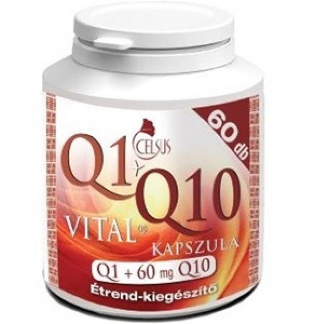 Celsus q1 és q10 vital kapszula 60db Celsus q1 és q10 vital kapszula 60db