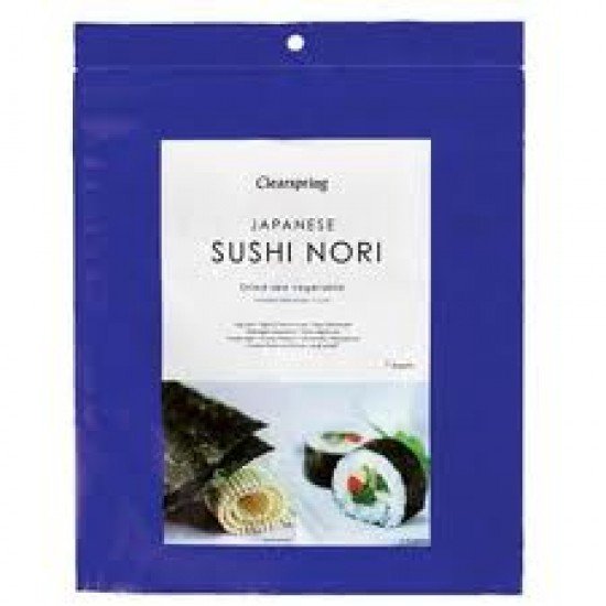 Clearspring nori-Shusi piritott alga 7 lap 