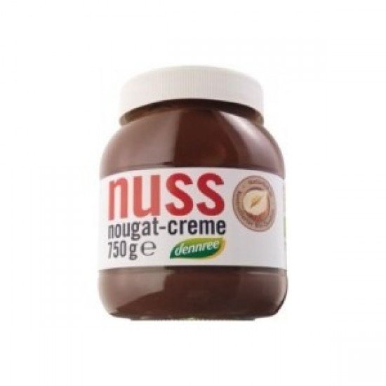 Dennree bio családi mogyorós nugátkrém 750g Dennree bio családi mogyorós nugátkrém 750g