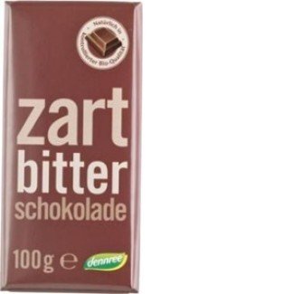 Dennree bio étcsokoládé 100g 