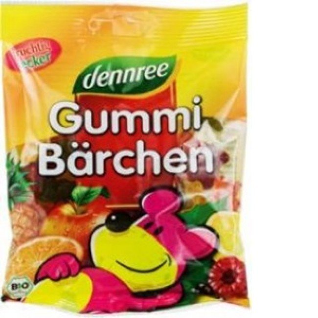 Dennree bio gumimacis gumicukor 100g 