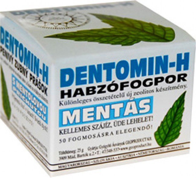 Dentomin-H fogpor mentás 25g 