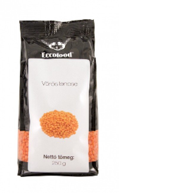 Eccofood vörös lencse 250g Eccofood vörös lencse 250g