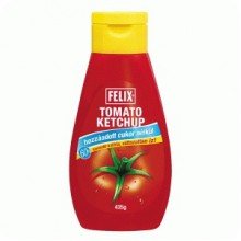 Felix kechup cukor nélkül 435g 