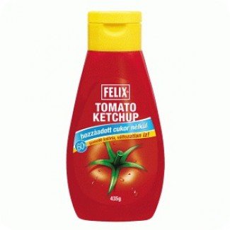Felix ketchup cukor nélkül 435g