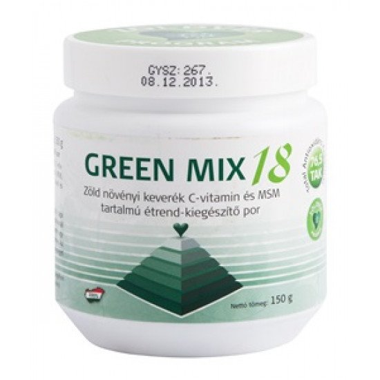 Green mix 18 por 150g 