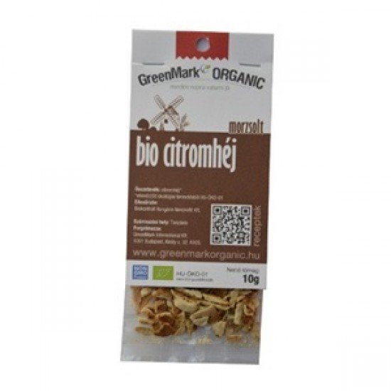 Greenmark bio fűszer citromhéj morzsolt 10g 
