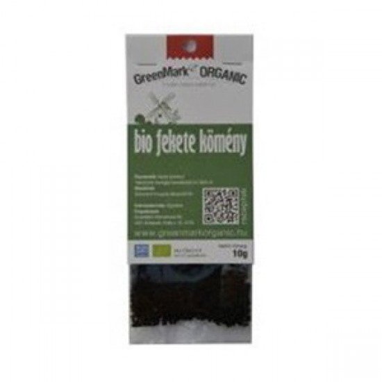 Greenmark bio fűszer fekete kömény 10g 