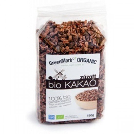 Greenmark bio kakaóbab zúzott 150g 