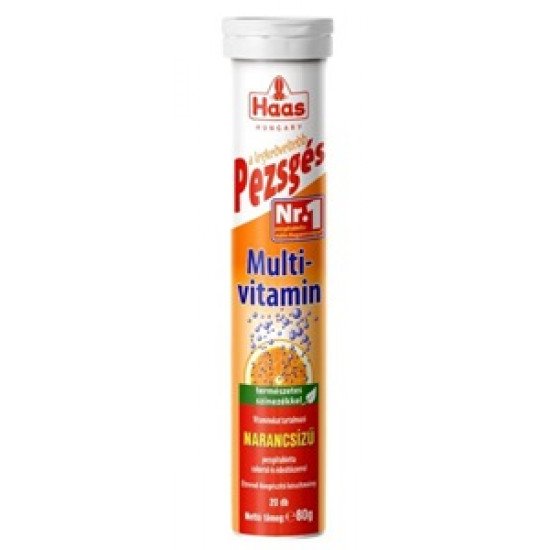 Haas pezsgőtabletta multivitamin 20db