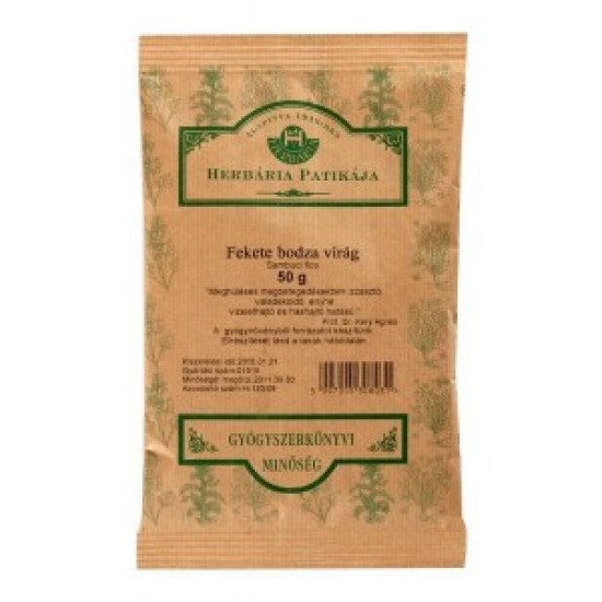 Herbária bodzavirág tea 50g 