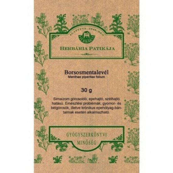 Herbária borsosmentalevél tea 30g 
