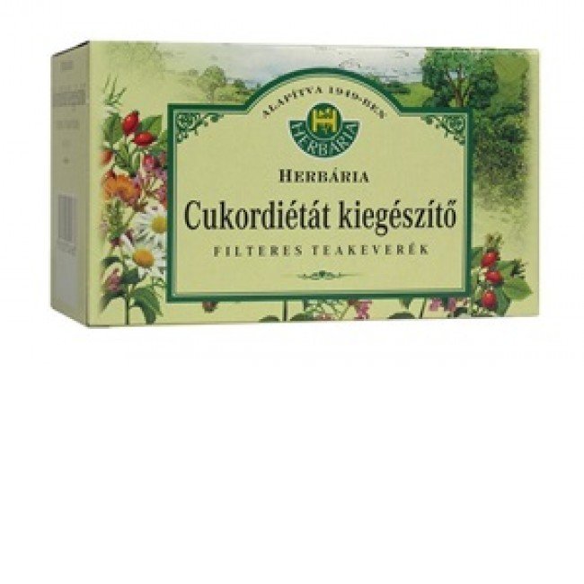 Herbária cukordiétát kiegészítő tea 20 filter