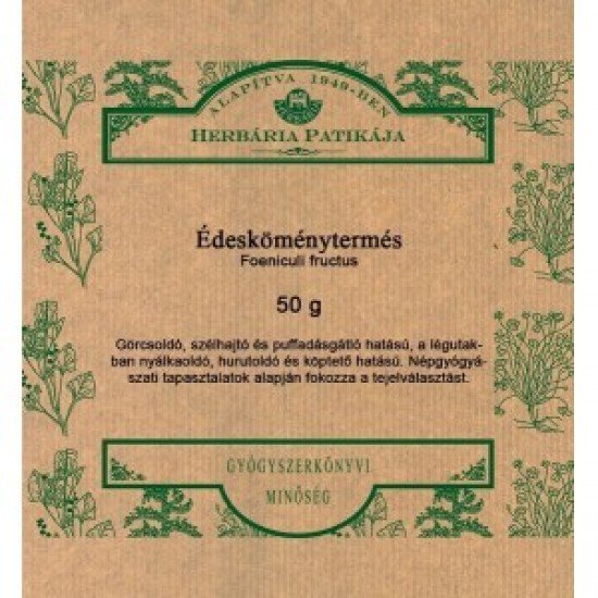 Herbária édesköménytermés tea 50g 