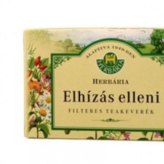 Herbária elhizás elleni tea filteres