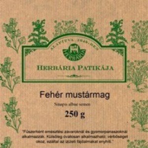 Herbária fehér mustármag 250g 