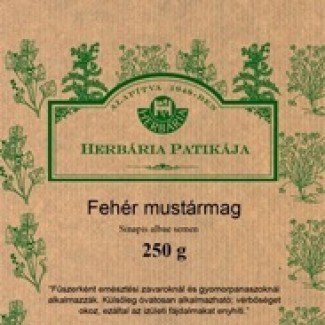 Herbária fehér mustármag 250g 