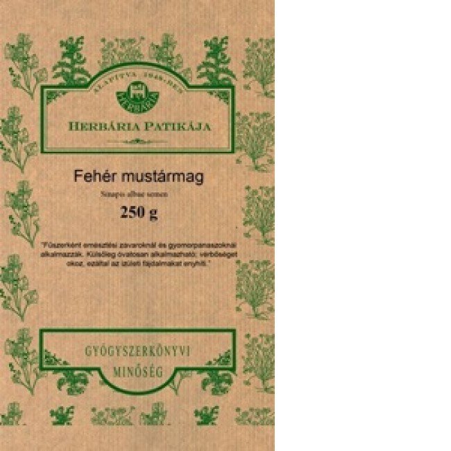 Herbária fehér mustármag 250g 