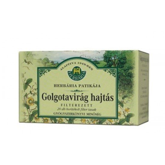 Herbária golgotavirág hajtás tea 20 filter