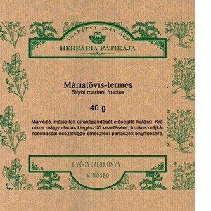 Herbária máriatövistermés tea 40g 