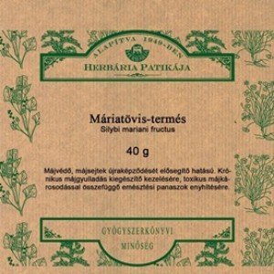 Herbária máriatövistermés tea 40g 