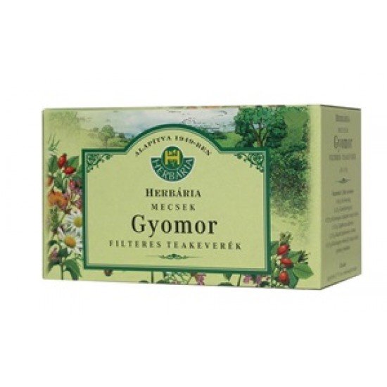 Herbária mecsek gyomor tea 20 filter