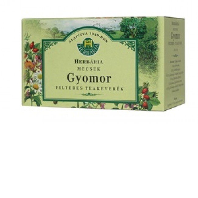 Herbária mecsek gyomor tea 20 filter