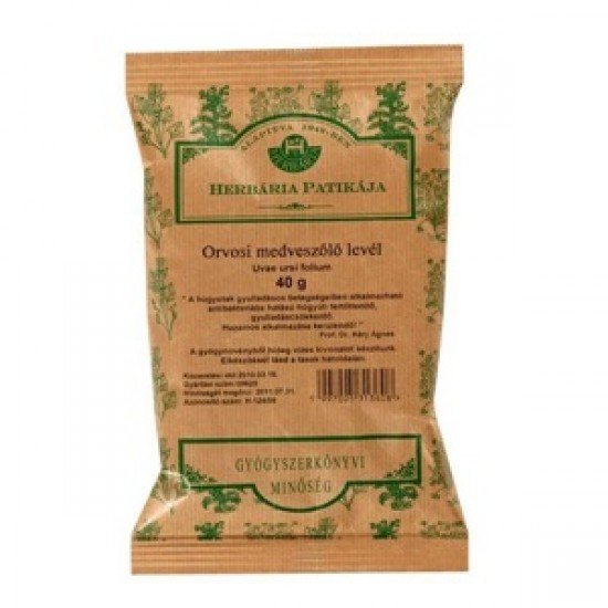 Herbária medveszőlőlevél tea 40g 