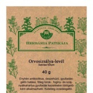 Herbária orvosizsálya levél tea 40g 