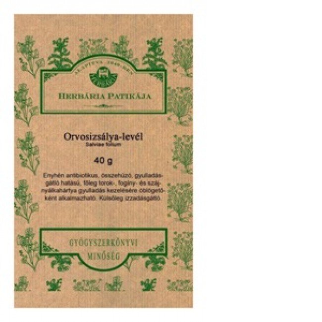 Herbária orvosizsálya levél tea 40g 