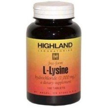 Highland l-Lysine tabletta 100db