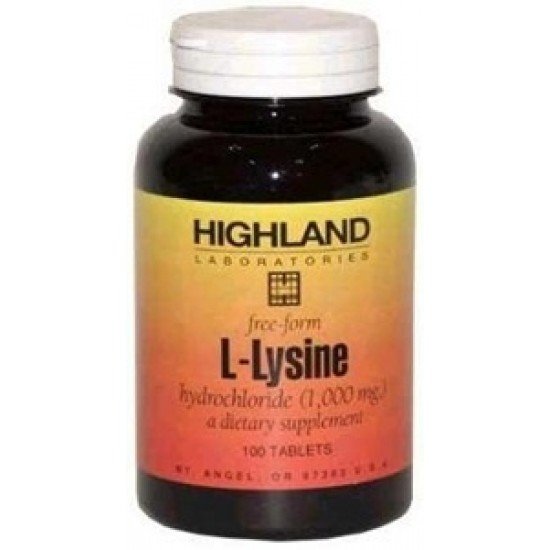 Highland l-Lysine tabletta 100db