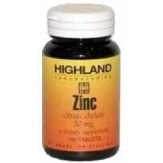 Highland zinc tabletta 100db Highland zinc tabletta 100db