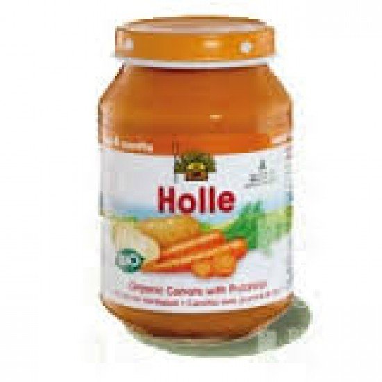 Holle bio bébiétel sütőtök-Rizzsel 190g 